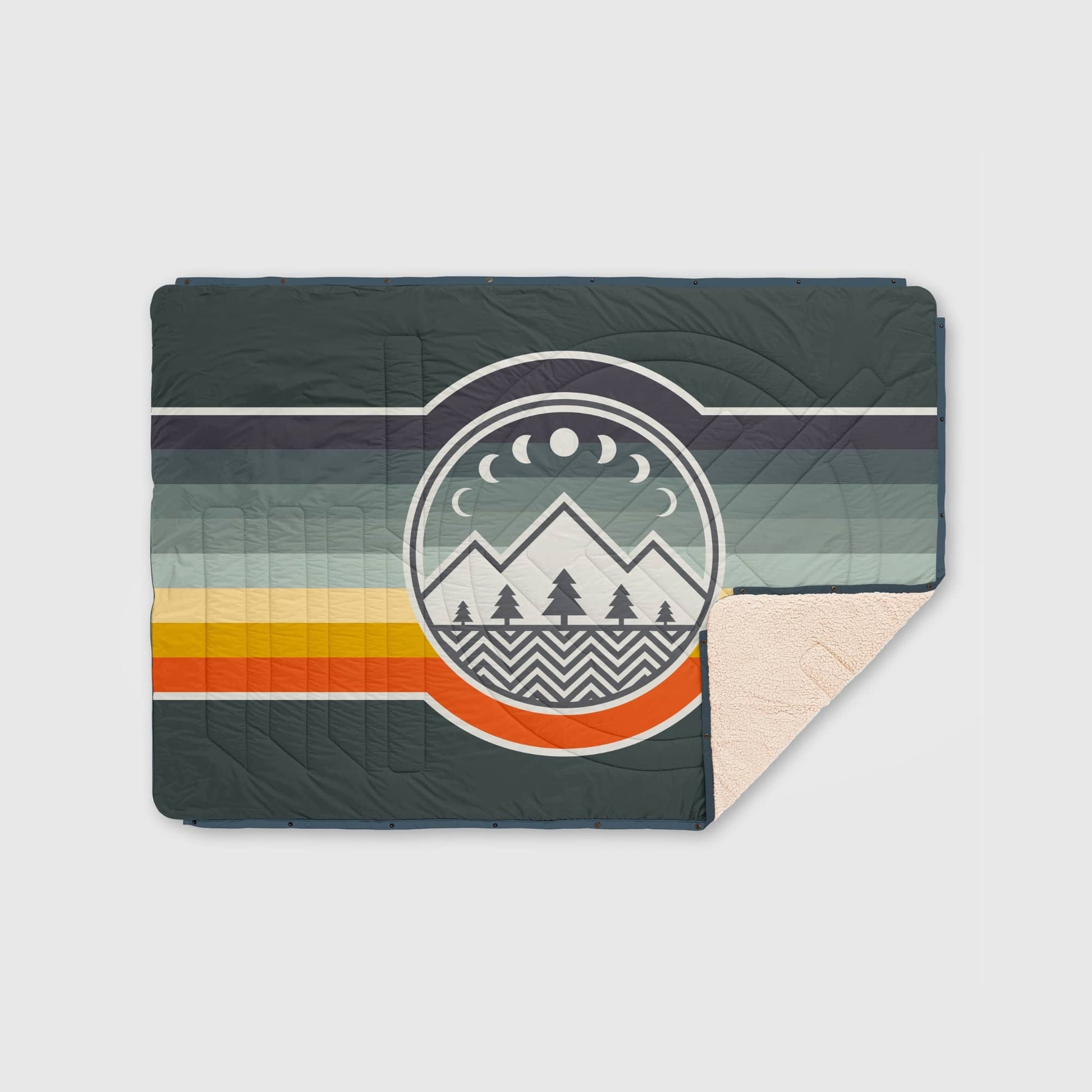 VOITED CloudTouch® Indoor/Outdoor Camping Blanket - Camp Vibes / Greengabel-Goodwynn'sGoodwynn's