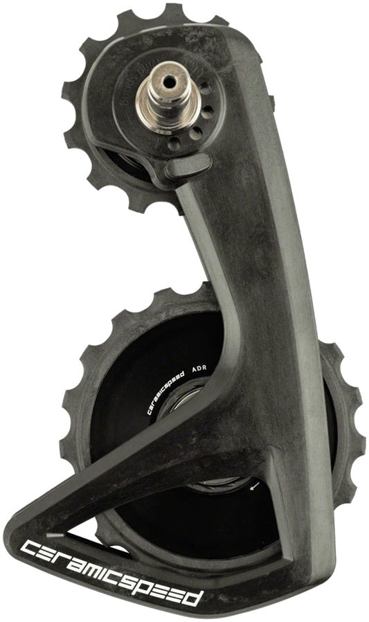 CeramicSpeed OSPW RS Alpha Pulley Wheel System Shimano Dura-Ace 9250/Ultegra 8150  - ALPHA Aluminum Pulley Carbon Cage BLK