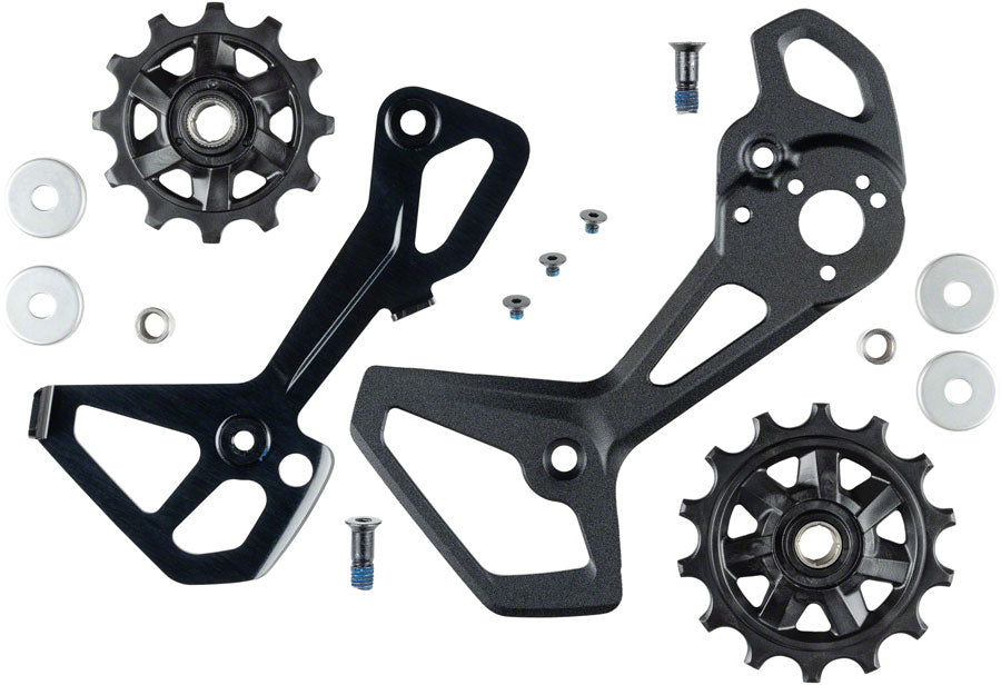 microSHIFT Sword 2x Rear Derailleur Cage Kit - Includes Pulleys-Goodwynn'sGoodwynn's