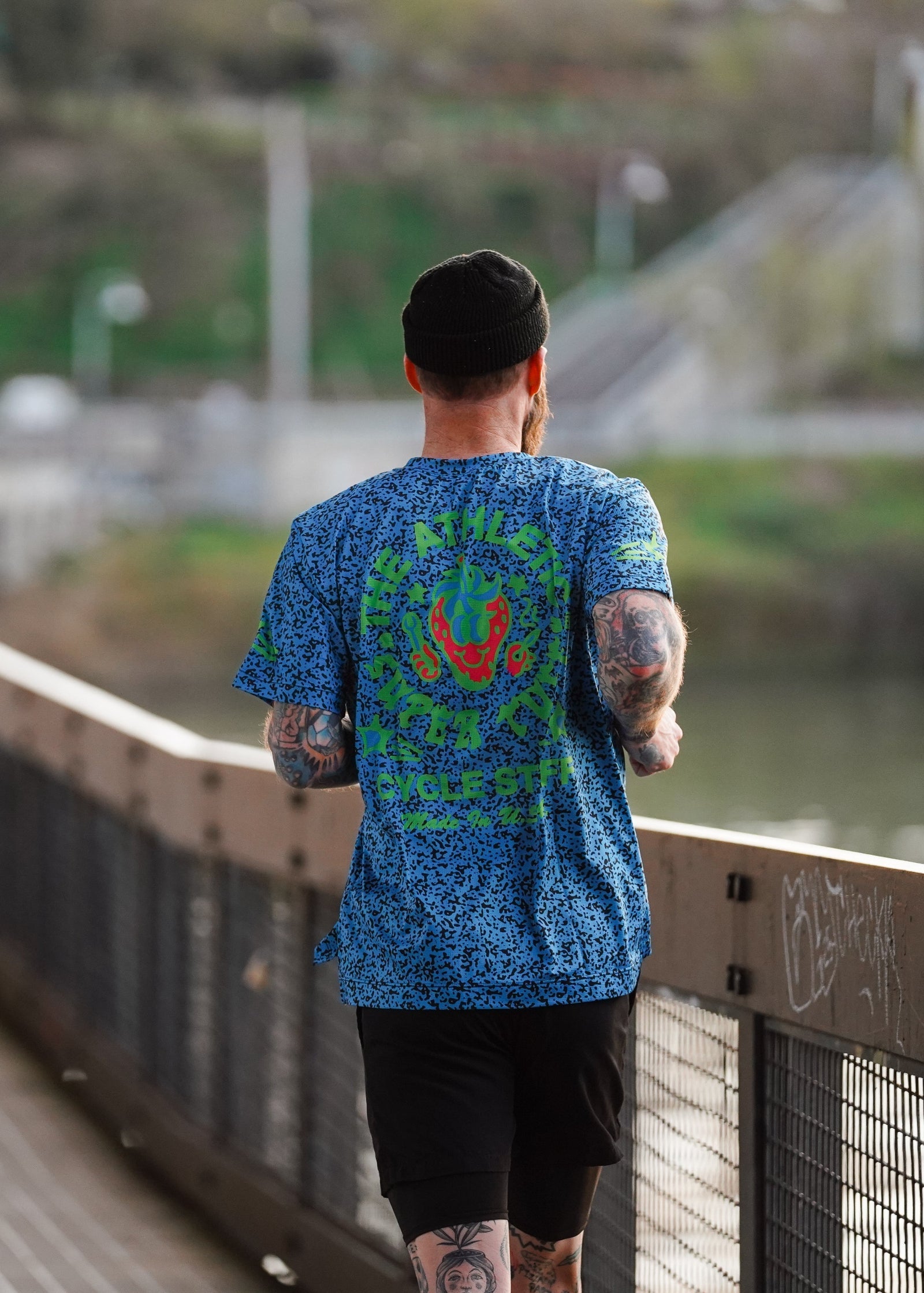Men's SUPER TUFF Bad Boy Strawberry Tech Tee-Goodwynn'sGoodwynn's
