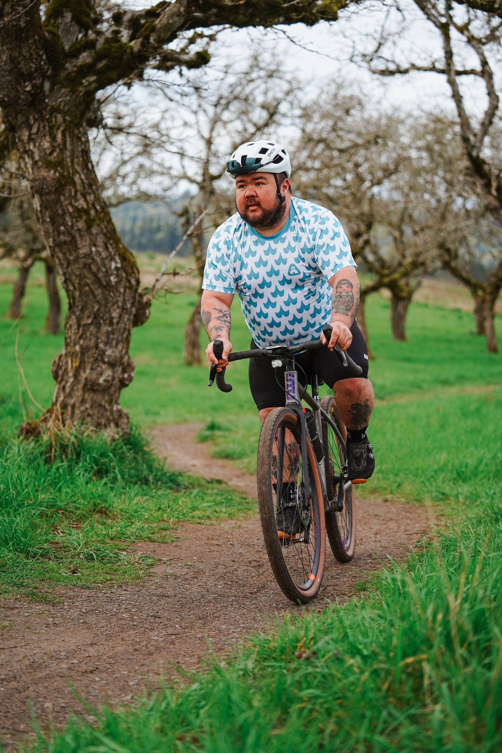 Men's The Mustache Tech Tee-Goodwynn&#39;sGoodwynn&#39;s