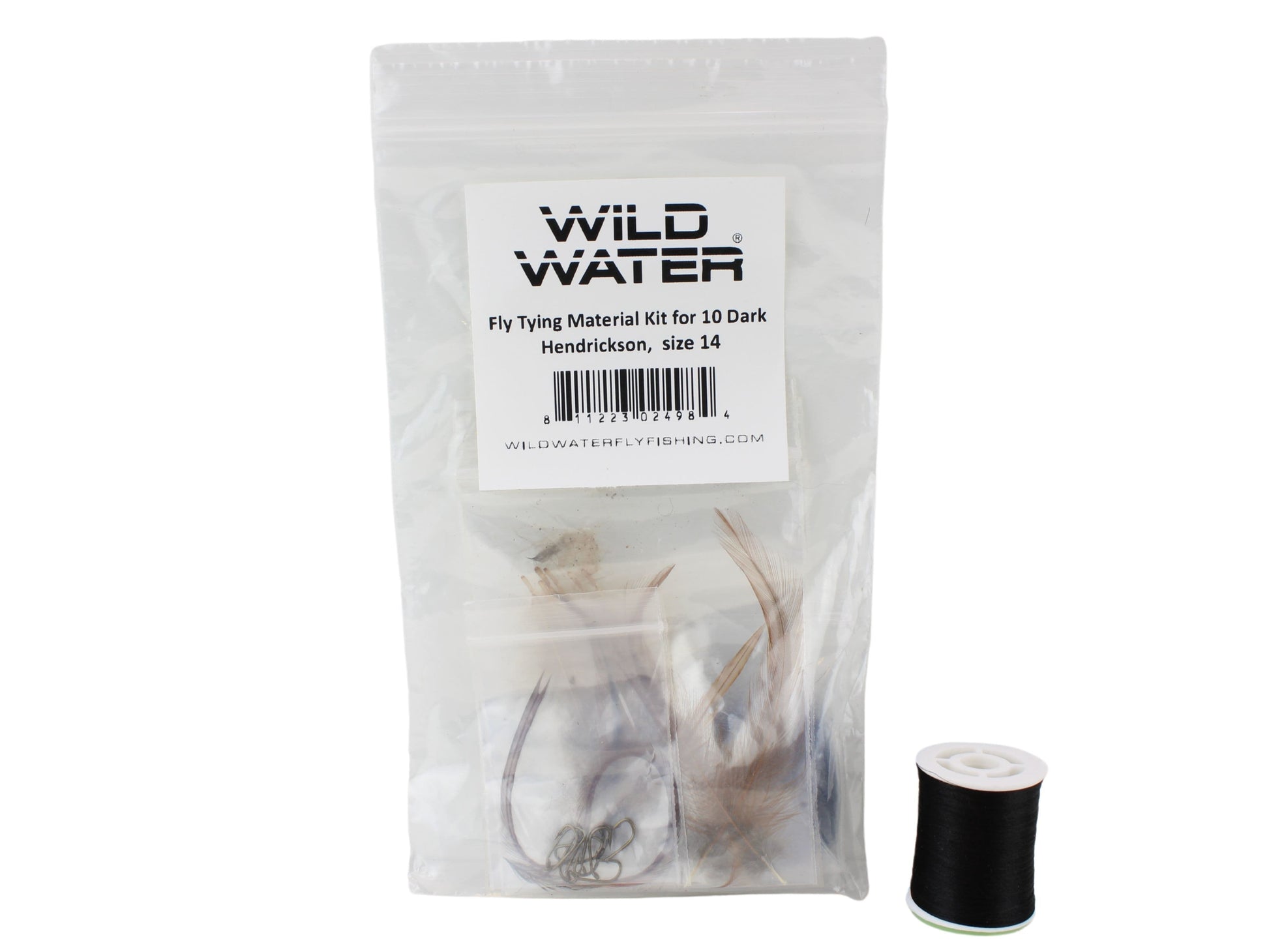Wild Water Fly Fishing Fly Tying Material Kit, Dark Hendrickson-Goodwynn'sGoodwynn's