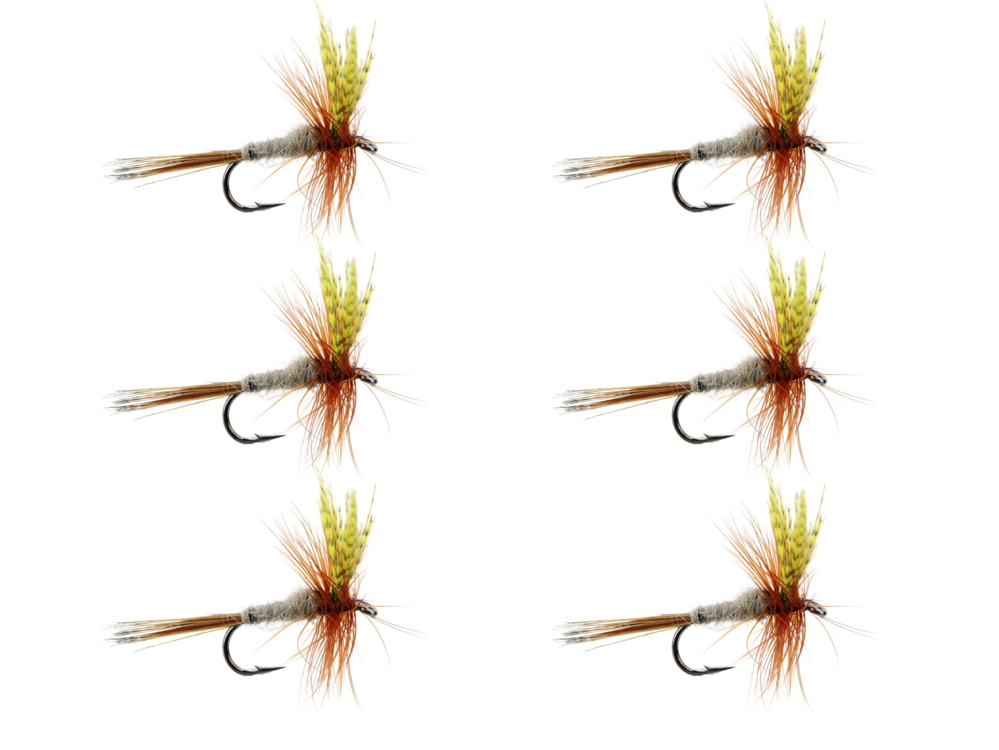 Wild Water Fly Fishing Dark Hendrickson, Size 14, Qty. 6-Goodwynn'sGoodwynn's