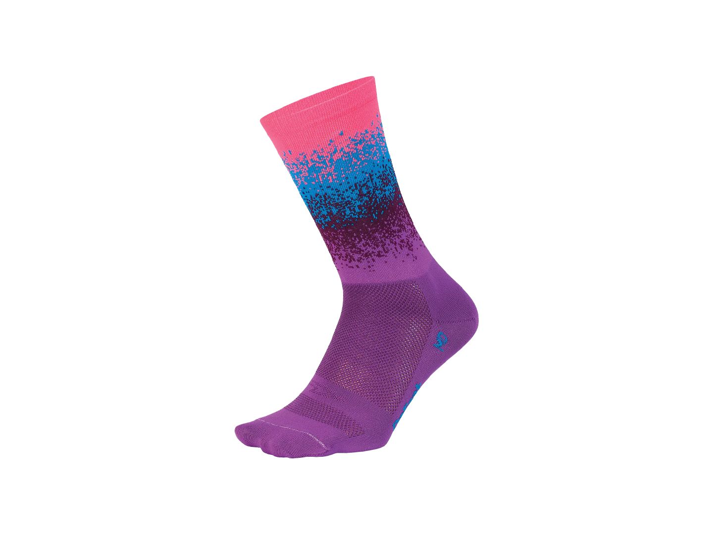 Sock DeFeet Aireator 6" Ombre Small Purple-Goodwynn'sGoodwynn's