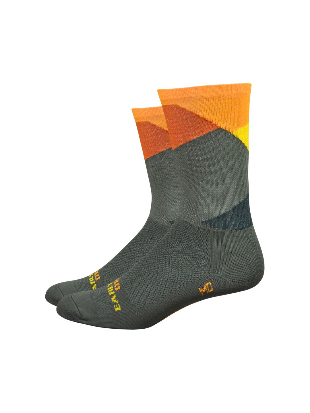 Sock DeFeet Ornot Intersection 6 Medium Olive-Goodwynn'sGoodwynn's