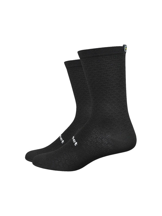 Sock DeFeet Evo Mont Ventoux 6 Small Black-Goodwynn's