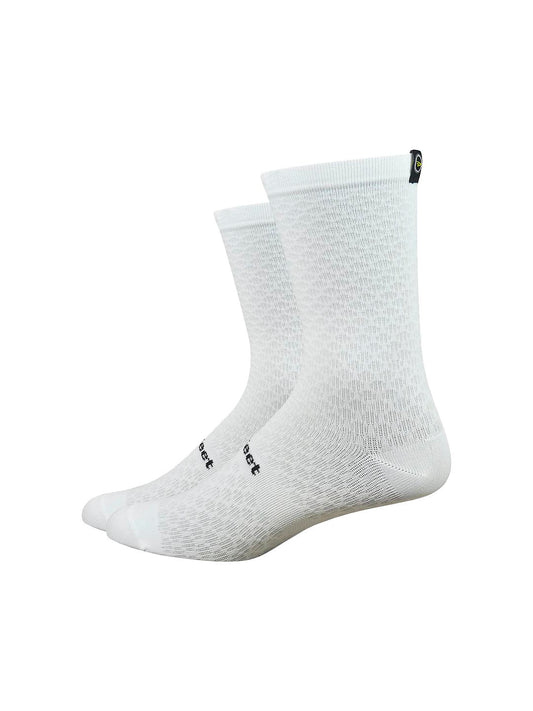 Sock DeFeet Evo Mont Ventoux 6 Medium White-Goodwynn's