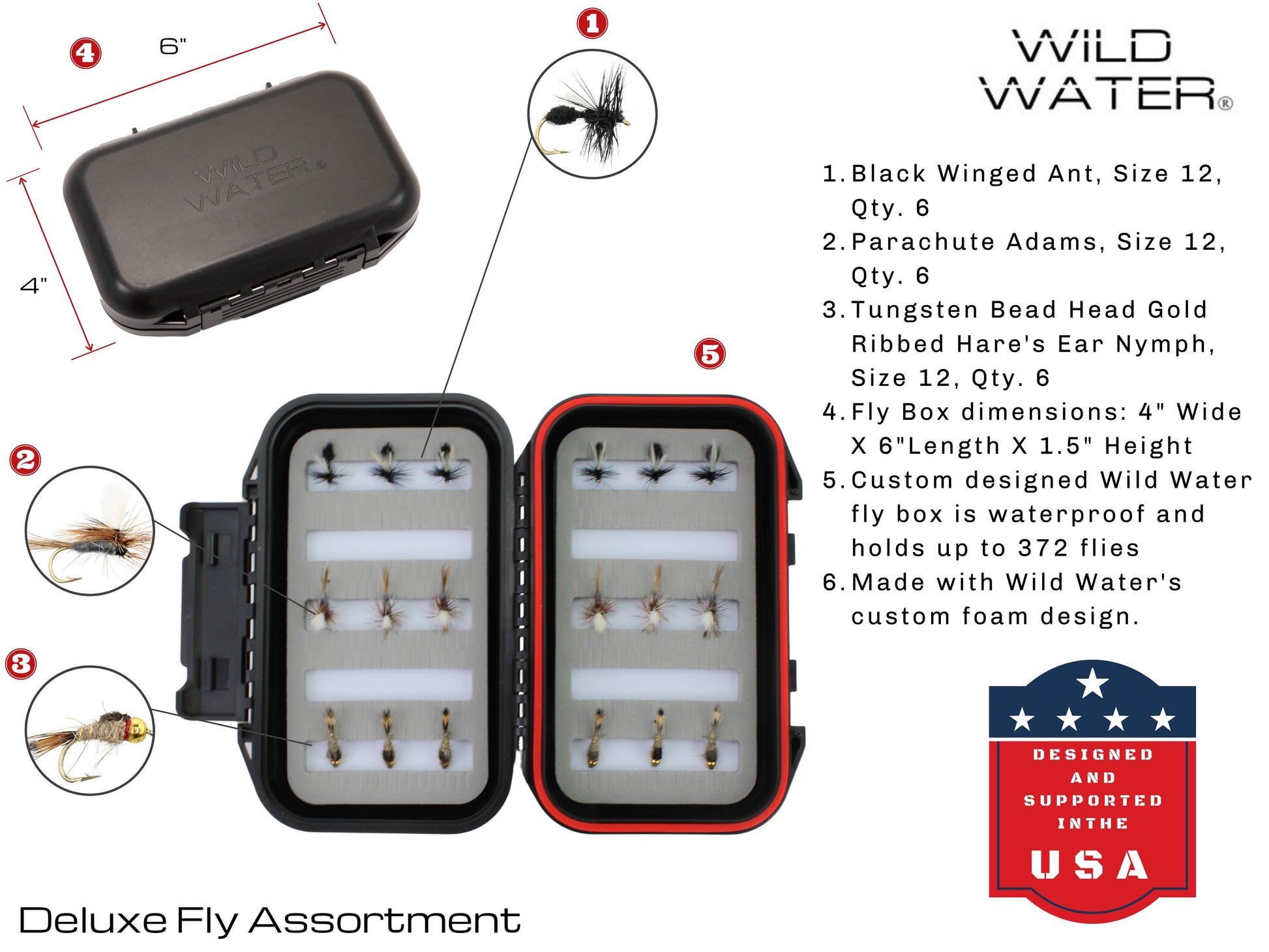 Wild Water CNC Fly Reel Fly Fishing Combo, 9 ft 5/6 wt-Goodwynn'sGoodwynn's