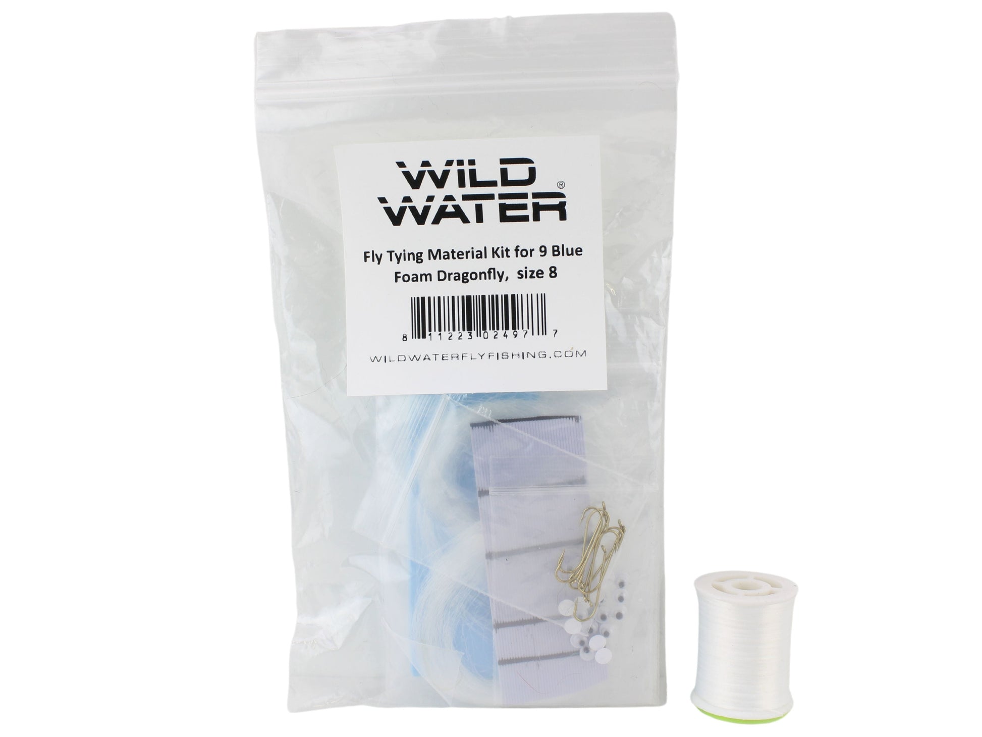 Wild Water Fly Fishing Fly Tying Material Kit, Blue Foam Dragonfly-Goodwynn'sGoodwynn's