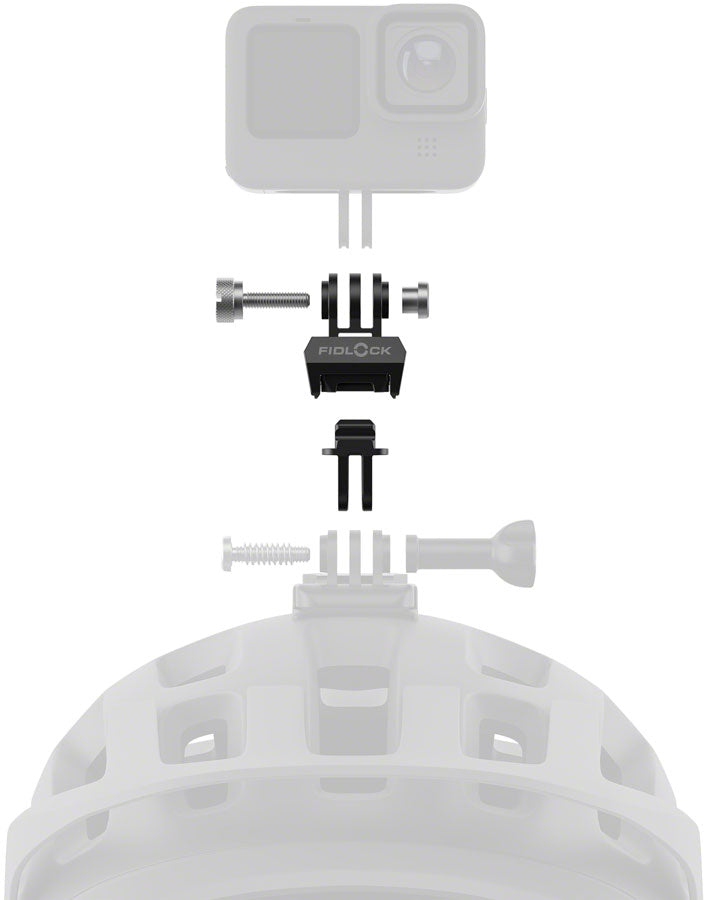 Fidlock Pinclip Action Cam Mount Set - Black-Goodwynn'sGoodwynn's
