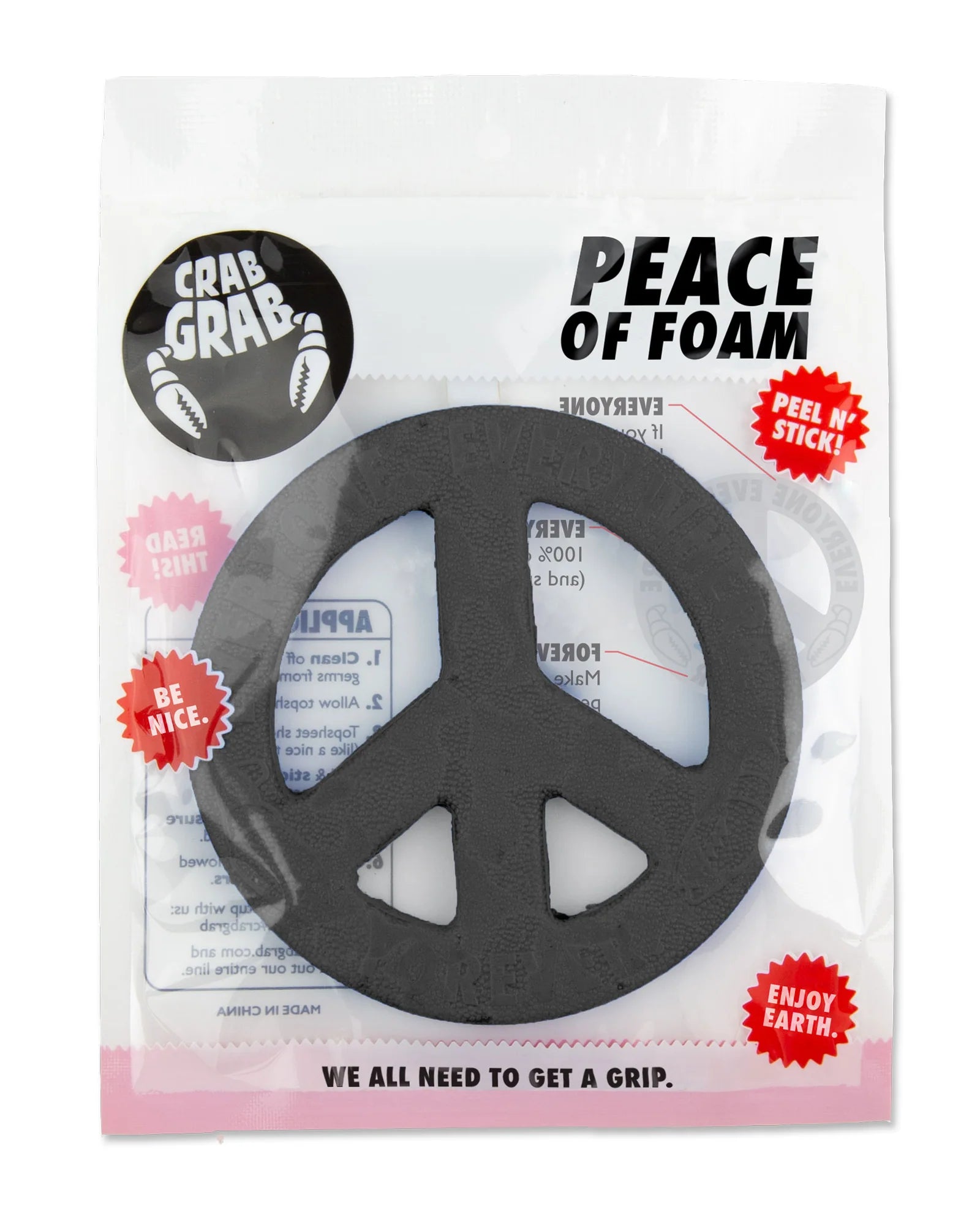 Crab Grab Peace Of Foam Stomp Pad-Goodwynn'sGoodwynn's