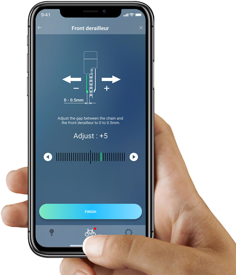 Shimano GRX FD-RX825 Di2 Front Derailleur - 2x12-Speed Braze-on Down Swing For 46-48t Max BLK/Silver-Goodwynn'sGoodwynn's