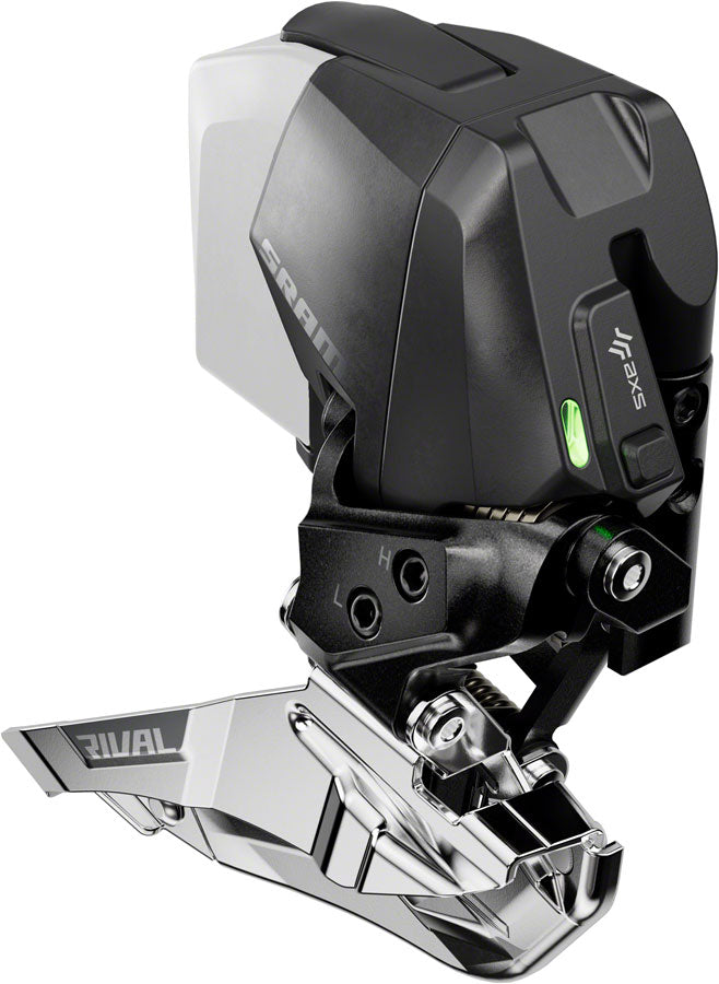 SRAM Rival AXS Front Derailleur - 2x12-Speed Braze-on Battery Not Included BLK E1-Goodwynn'sGoodwynn's