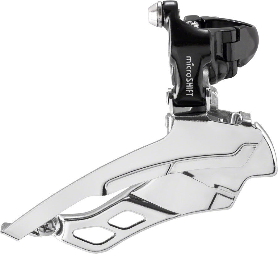 microSHIFT R10 Front Derailleur - 10-Speed Triple 50/39/30t Band Clamp Shimano Compatible BLK-Goodwynn'sGoodwynn's