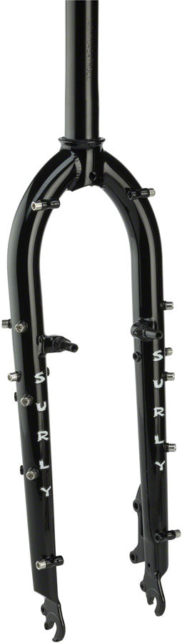 Surly Troll Fork: 26" QR 1-1/8" Straight Steerer Black-Goodwynn'sGoodwynn's