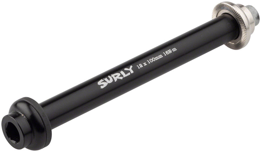 Surly Front Thru-Axle - 12x100 mm Chromoly Black-Goodwynn'sGoodwynn's