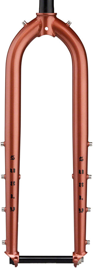 Surly Dinner Fork - 29" 15x110mm Thru-Axle 1-1/8" Straight Steerer 485mm Axle To Crown Steel Chester Copperpot-Goodwynn'sGoodwynn's