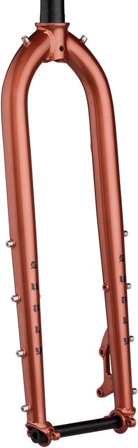 Surly Dinner Fork - 29" 15x110mm Thru-Axle 1-1/8" Straight Steerer 485mm Axle To Crown Steel Chester Copperpot-Goodwynn'sGoodwynn's