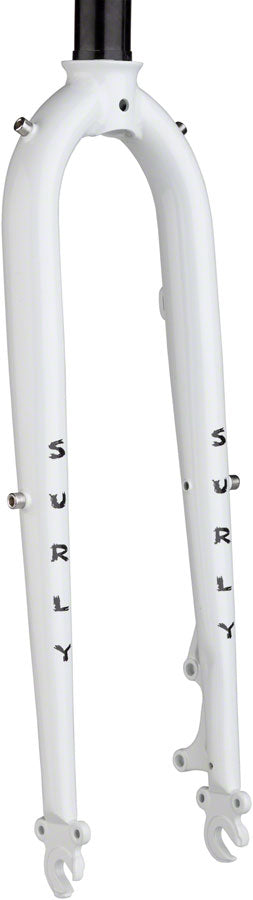 Surly Preamble 700c Fork 9x100mm QR 1-1/8" Straight Steerer Steel Thorfrost White-Goodwynn'sGoodwynn's