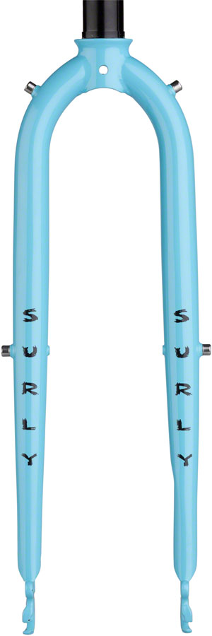 Surly Preamble 650b Fork 9x100mm QR 1-1/8" Straight Steerer Steel Skyrim Blue-Goodwynn'sGoodwynn's