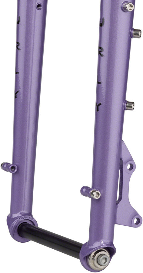 Surly Ice Cream Truck Fork - 26" 15x150mm Thru-Axle 1-1/8" Straight Steerer Steel Taro Milk Tea-Goodwynn'sGoodwynn's