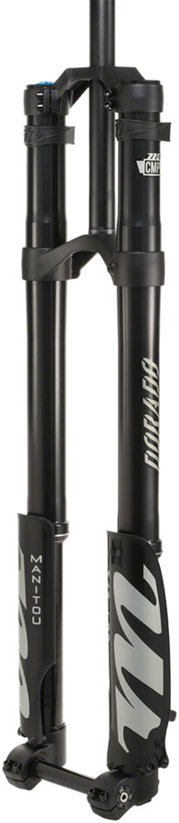 Manitou Dorado Comp Suspension Fork - 27.5" 203 mm 20 x 110 mm 47 mm Offset Straight Steerer BLK Gen 2-Goodwynn'sGoodwynn's
