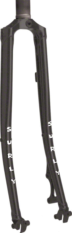 Surly Straggler Disc Fork: 700c 400mm 1-1/8 straight steerer Black-Goodwynn'sGoodwynn's