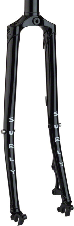 Surly Straggler Disc Fork: 650b 380mm 1-1/8 straight steerer Black-Goodwynn'sGoodwynn's