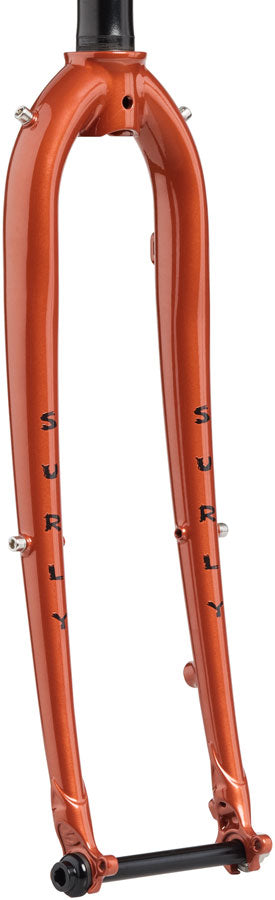 Surly Straggler Thru-Axle Fork - 650b 390mm 1-1/8" Straight Steerer Steel Shaggy Carpet-Goodwynn'sGoodwynn's