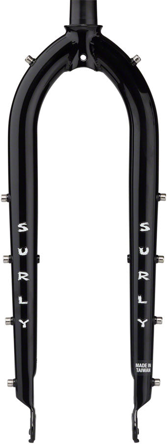 Surly Cocktail Fork - 420mm 29/27.5" QR x 100mm 1-1/8" Straight Steerer BLK-Goodwynn'sGoodwynn's