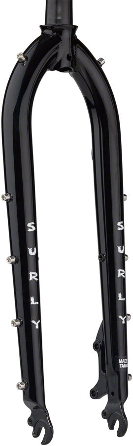 Surly Cocktail Fork - 420mm 29/27.5" QR x 100mm 1-1/8" Straight Steerer BLK-Goodwynn'sGoodwynn's