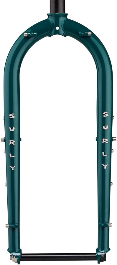 Surly Wednesday Fork - 26" 15x150mm Thru-Axle 1-1/8" Straight Steerer Steel OG Algae-Goodwynn'sGoodwynn's