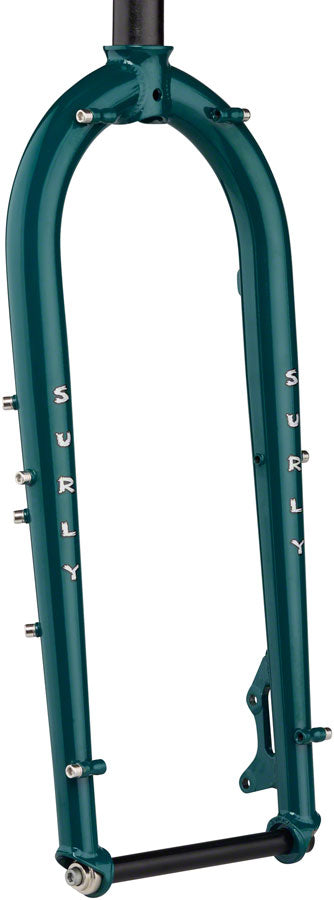 Surly Wednesday Fork - 26" 15x150mm Thru-Axle 1-1/8" Straight Steerer Steel OG Algae-Goodwynn'sGoodwynn's