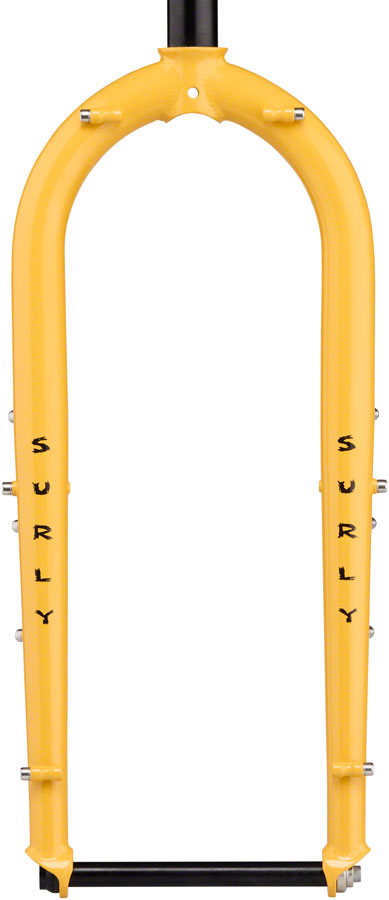 Surly Ice Cream Truck Fork - 26" 15x150mm Thru-Axle 1-1/8" Straight Steerer Steel Warm Cheese-Goodwynn'sGoodwynn's