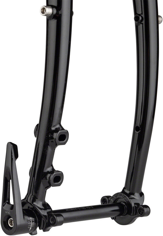 Surly Disc Trucker Fork - 26" 1-1/8" Straight 100x12 mm Thru-Axle Steel Disc BLK-Goodwynn'sGoodwynn's