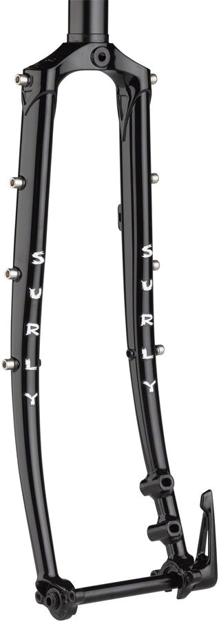 Surly Disc Trucker Fork - 700c 1-1/8" Straight 100x12 mm Thru-Axle Steel Disc BLK-Goodwynn'sGoodwynn's