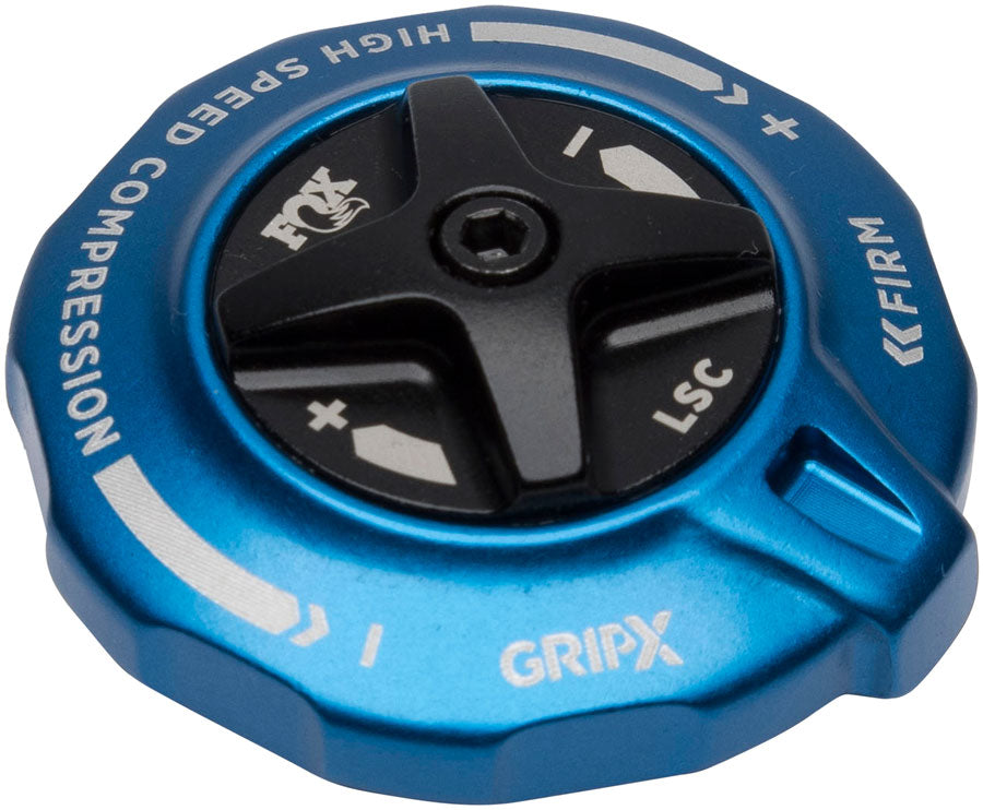 FOX GRIP X Top Cap Interface Parts - 2025  HSC / LSC Blue Ano-Goodwynn'sGoodwynn's