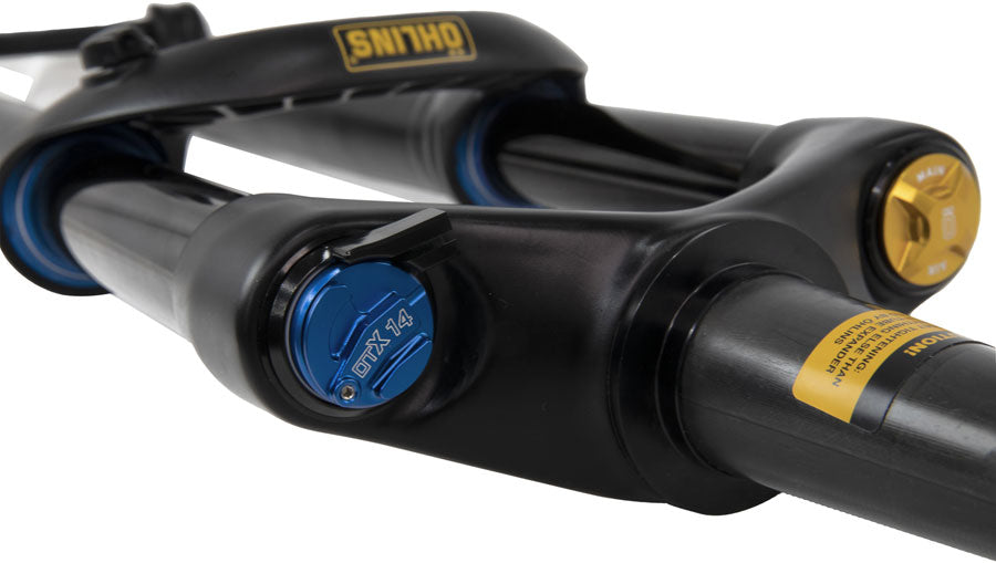 Ohlins RXC34 m.1 Suspension Fork - 29" 100mm 15mm x 110mm 44mm Offset Remote Actuated OTX14 Damper Carbon Unicrown Air Spring BLK