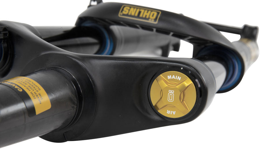 Ohlins RXC34 m.1 Suspension Fork - 29" 100mm 15mm x 110mm 44mm Offset Remote Actuated OTX14 Damper Carbon Unicrown Air Spring BLK