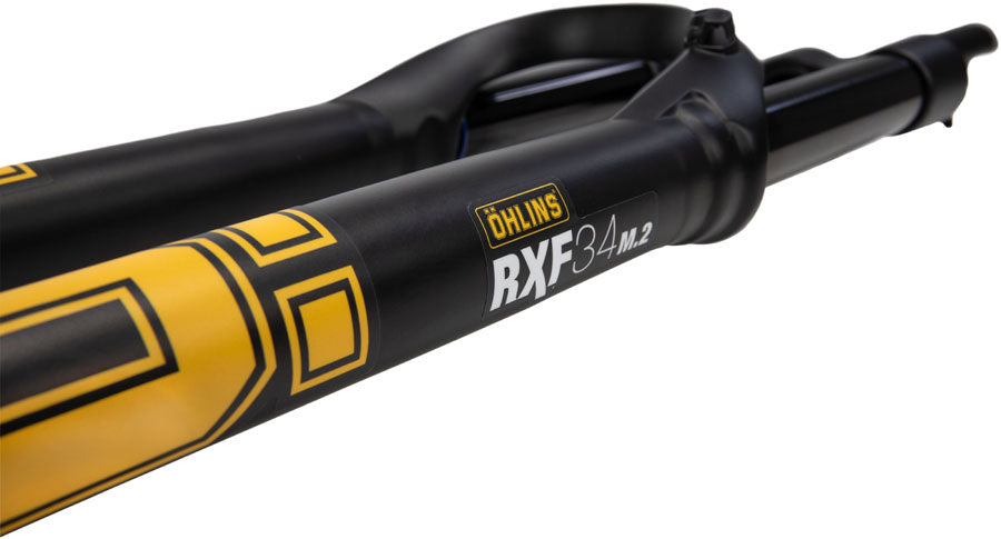 Ohlins RXF34 m.2 Suspension Fork - 29" 130mm 15mm x 110mm 44mm Offset OTX18 Damper Air Spring BLK-Goodwynn'sGoodwynn's