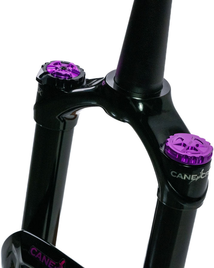 Cane Creek Helm MKII Air 29 Suspension Fork - 29" 160 mm 15 x 110 mm 44 mm Offset Gloss BLK/Purple-Goodwynn'sGoodwynn's