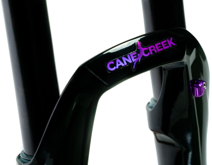 Cane Creek Helm MKII Air 29 Suspension Fork - 29" 160 mm 15 x 110 mm 44 mm Offset Gloss BLK/Purple-Goodwynn'sGoodwynn's