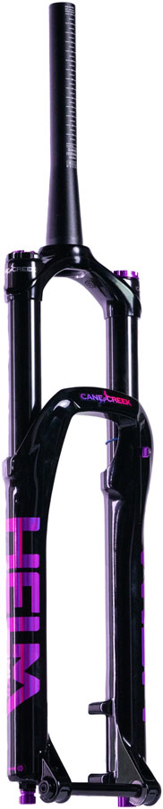 Cane Creek Helm MKII Air 29 Suspension Fork - 29" 160 mm 15 x 110 mm 44 mm Offset Gloss BLK/Purple-Goodwynn'sGoodwynn's