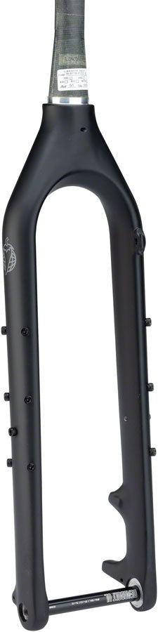 Salsa Firestarter 110 Deluxe Carbon Fork 15x110mm Thru-Axle Matte Black-Goodwynn'sGoodwynn's