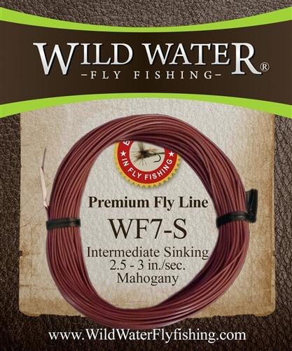 Wild Water Fly Fishing Weight Forward 7 Weight Intermediate Sinking Fly Line-Goodwynn'sGoodwynn's