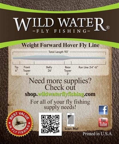 Wild Water Fly Fishing Weight Forward 8 Hover Fly Line-Goodwynn'sGoodwynn's