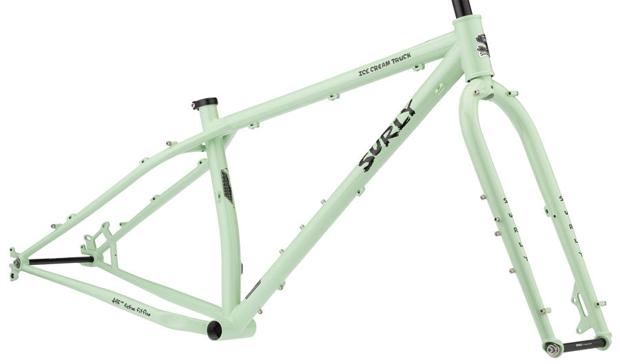 FM0238 Surly Ice Cream Truck Fat Bike Frameset - 26" Steel Buttermint Green Small-Goodwynn'sGoodwynn's