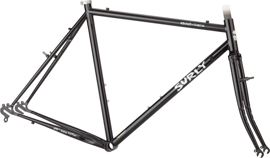 Surly Cross Check 50cm Frameset Gloss Black-Goodwynn'sGoodwynn's