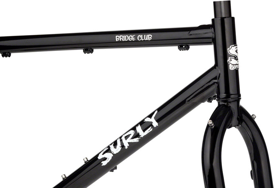 Surly Bridge Club Frameset - 27.5" Steel Trevors Closet Black X-Small-Goodwynn'sGoodwynn's