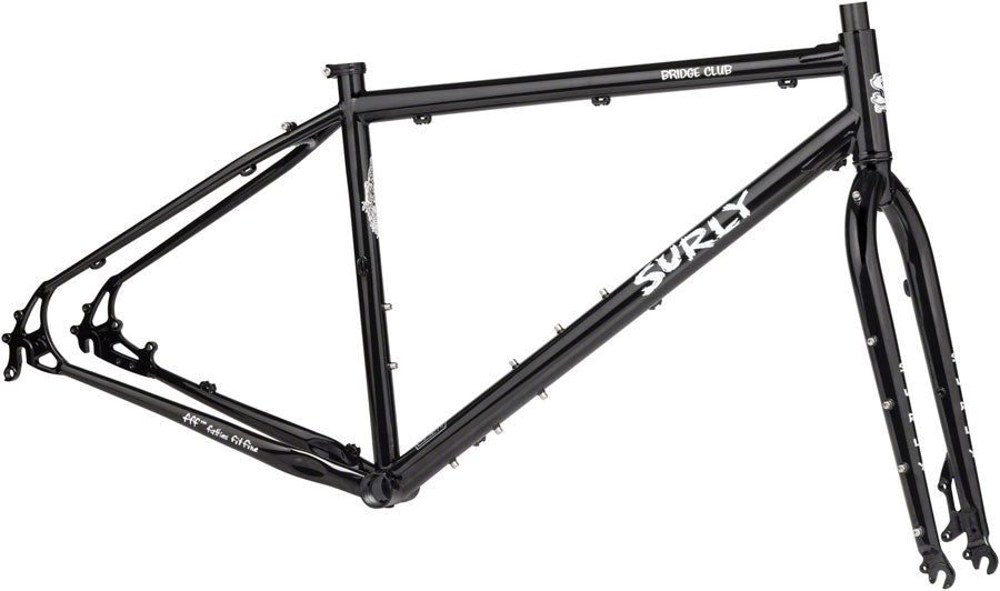 Surly Bridge Club Frameset - 27.5" Steel Trevors Closet Black X-Small-Goodwynn'sGoodwynn's